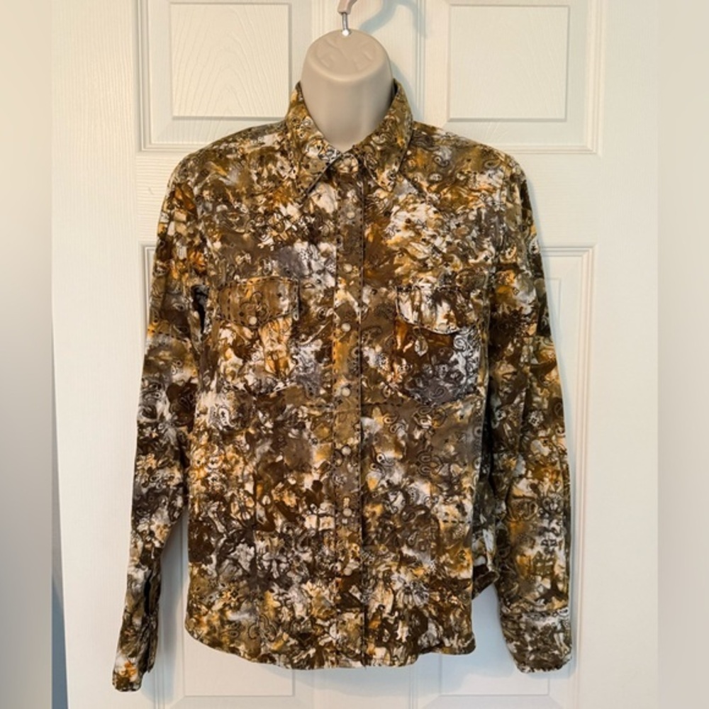 Scully Men's Multicolor Pearl Snap Shirt